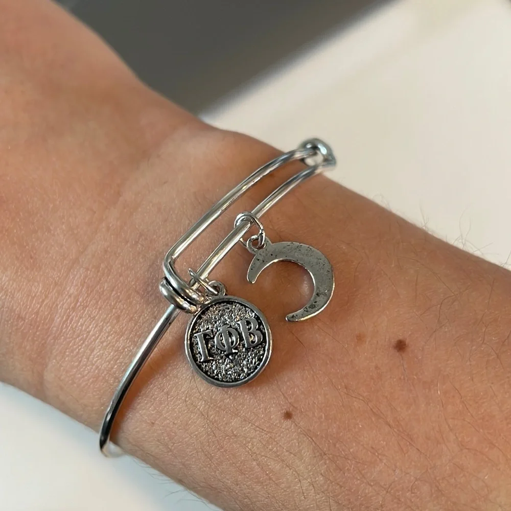 Gamma Phi Beta Charm Bracelet - Picture 4 of 4